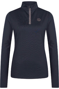 2023 Imperial Riding Womens Abby Long Sleeve Tech Top KL35323009 - Navy